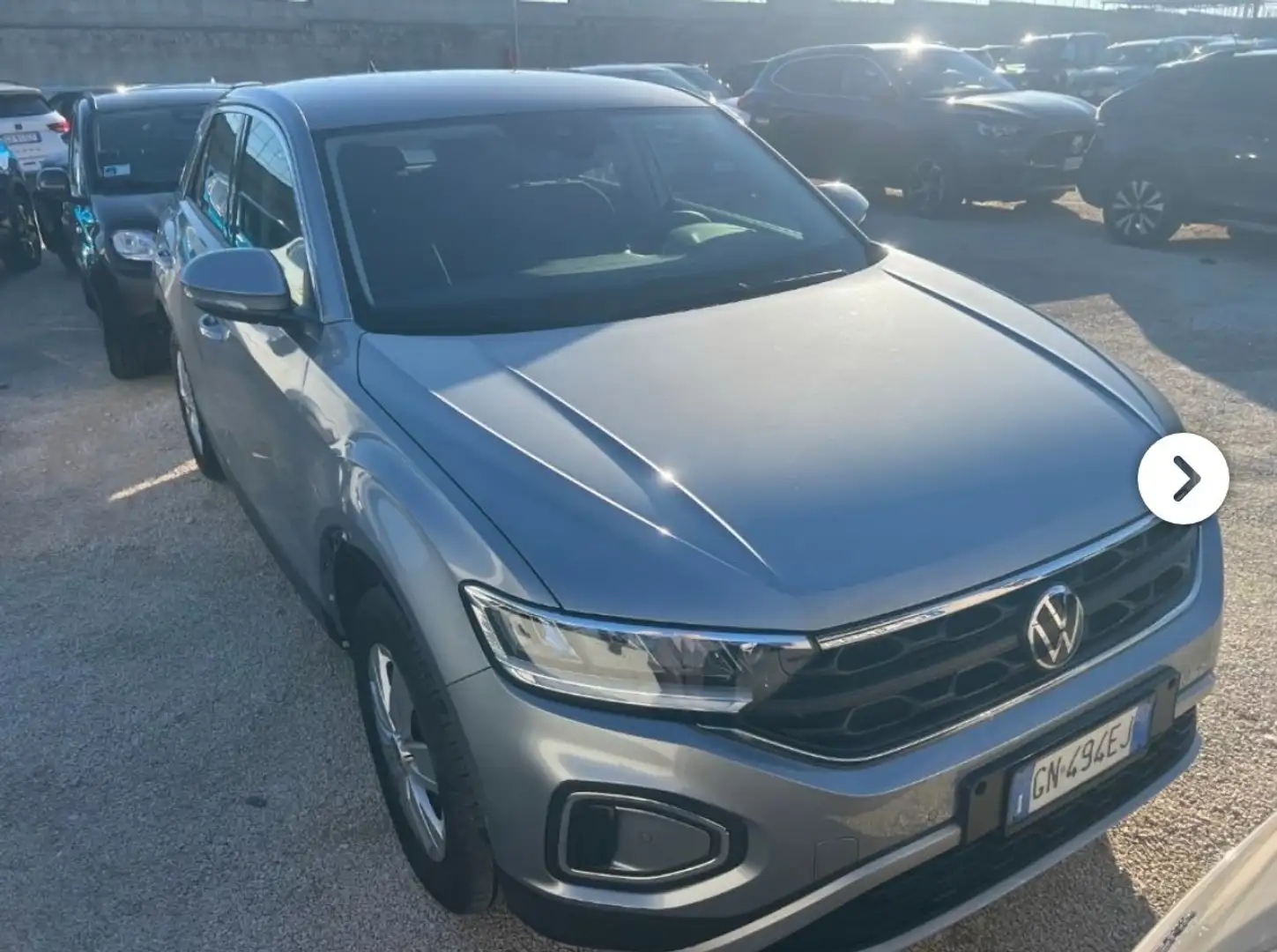 Volkswagen T-Roc 1.0 tsi Style 110cv km 71.000 NEOPATENTATO Grijs - 1