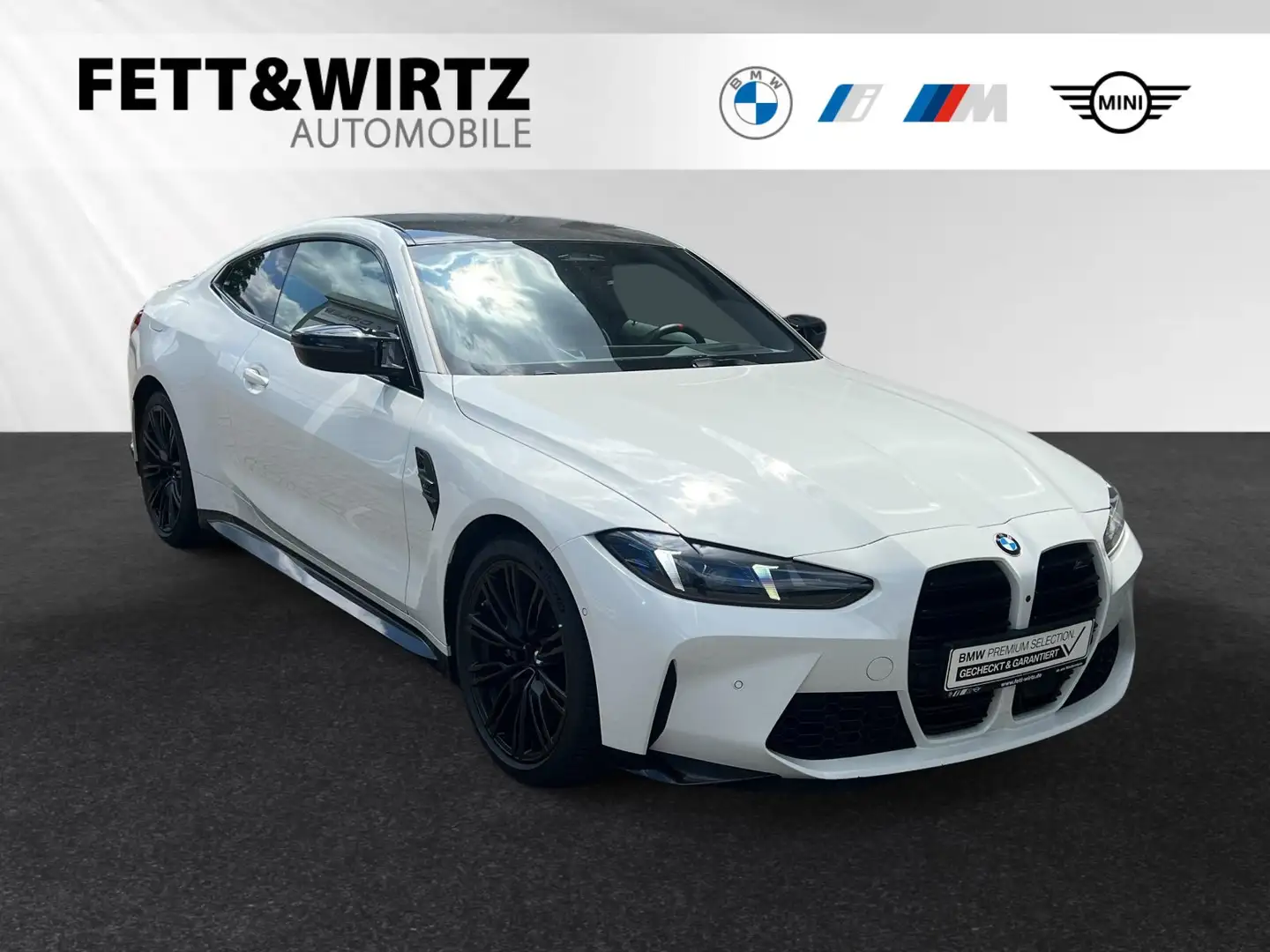 BMW M4 Competition Coupé Harman/Kardon|Sitzbelüftung Blanc - 1