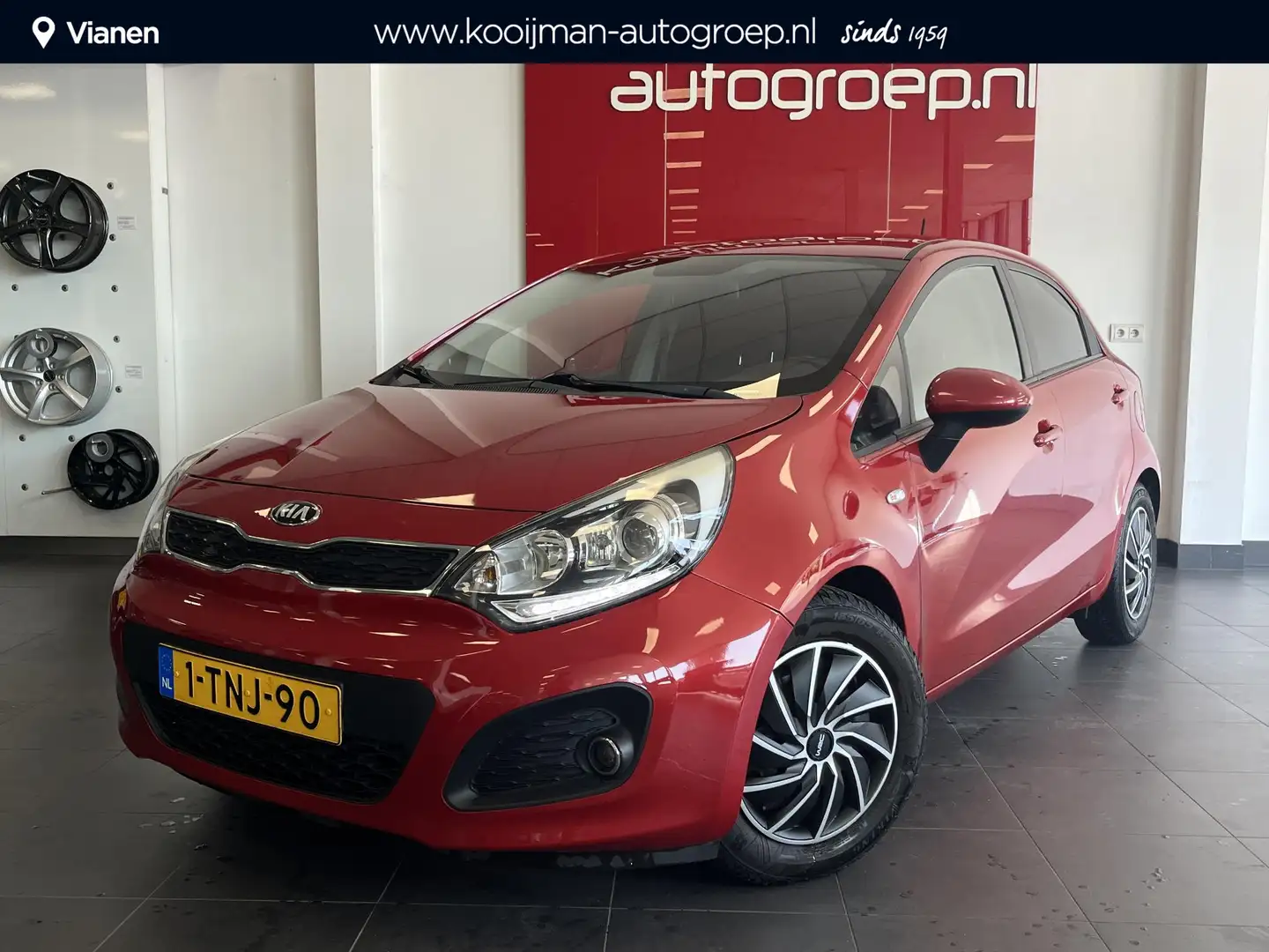 Kia Rio 1.2 CVVT BusinessLine Rouge - 1
