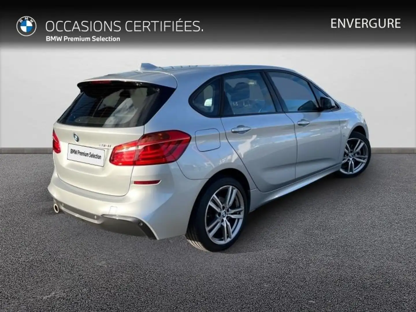 BMW 218 218iA 140ch M Sport DKG7 Argent - 2