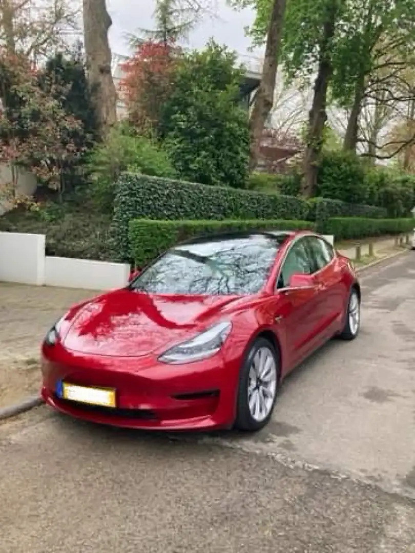 Tesla Model 3 SP - Full Self Drive Active - Red/White Interior Rouge - 1