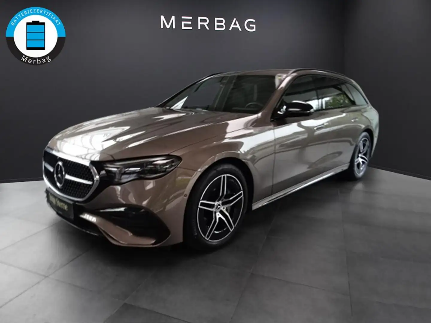 Mercedes-Benz E 300 T de 4M *AMG Night AHK Digital Burm DC+ Braun - 2