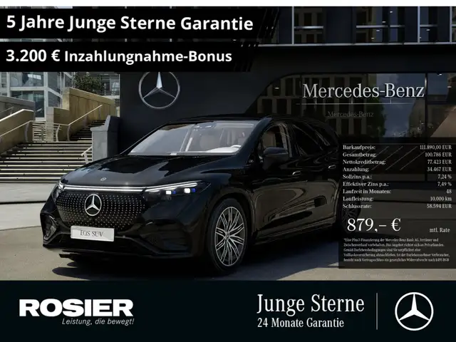 Mercedes-Benz EQS SUV 580 4M AMG Sport Premium+ 7-Sitzer Hyperscreen