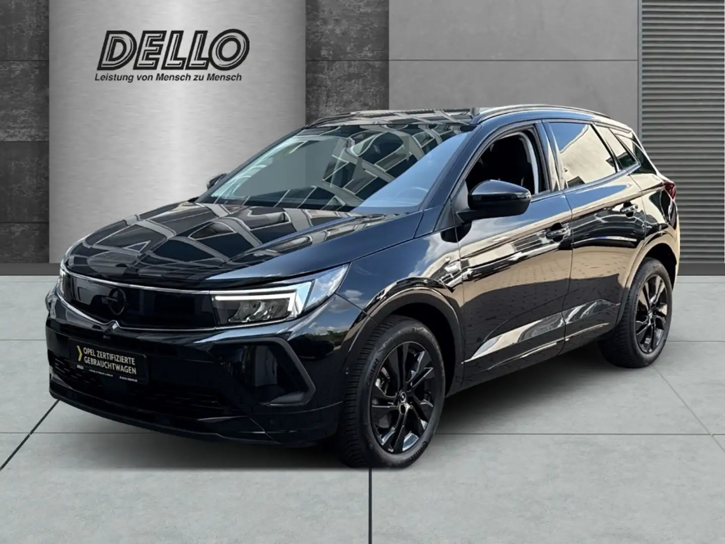 Opel Grandland GS Line 1.2 PDC+Kamera Sitzh. Navi CarPlay LED Schwarz - 1