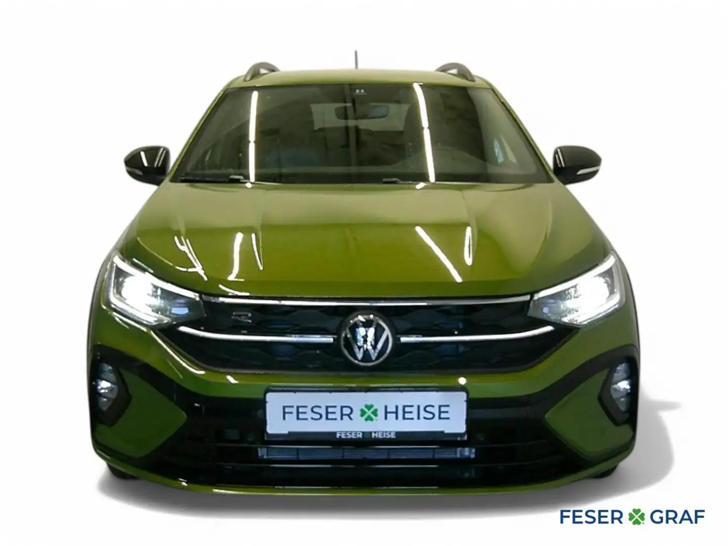 Volkswagen Taigo R-Line1.5 TSI DSG/LED/Rear View/Sitzhzg./Navi Grün - 2