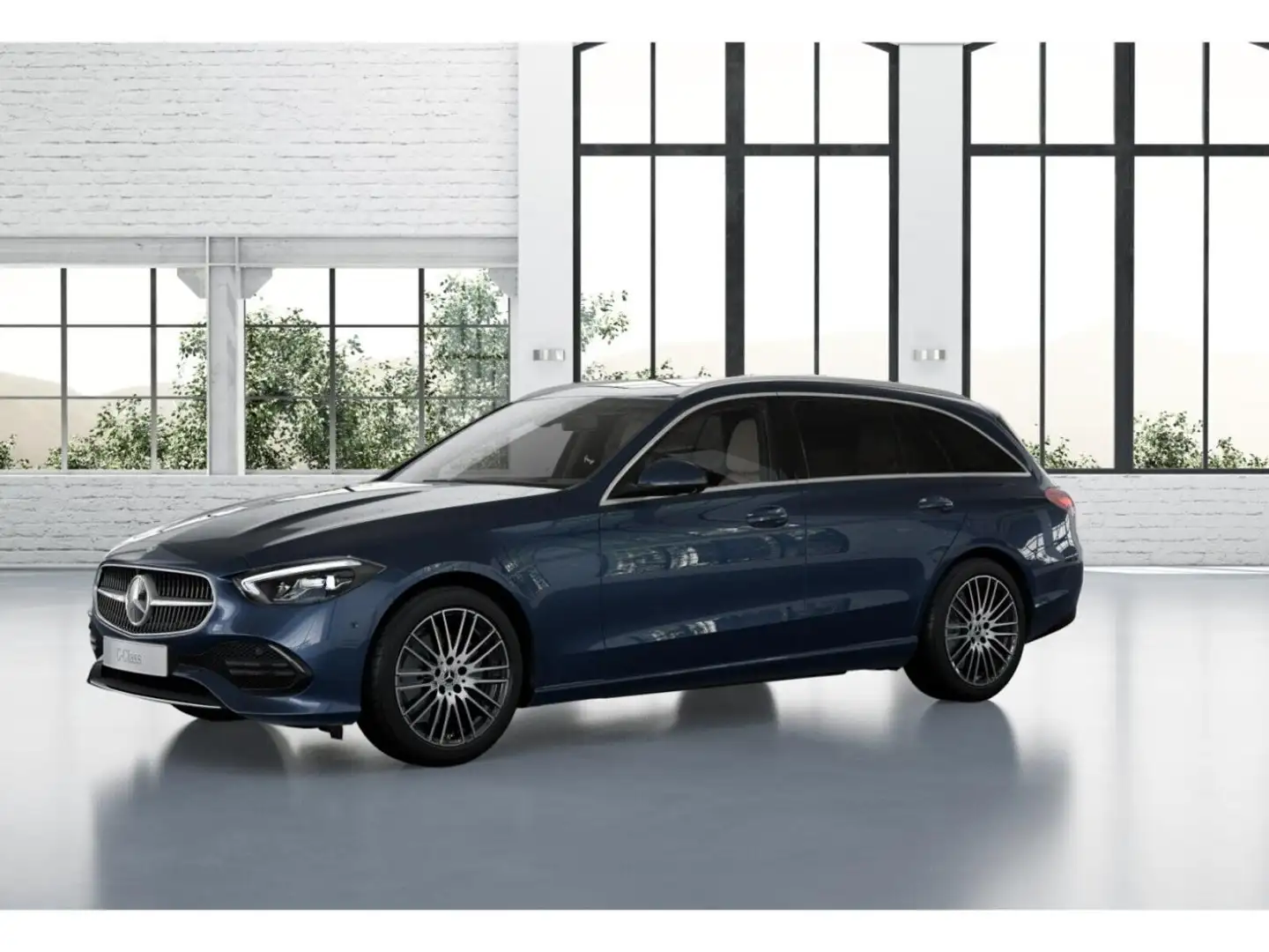 Mercedes-Benz C 180 T-Modell +MBUX+Avantgarde+AHK+SpurW+LED+LM Blau - 2