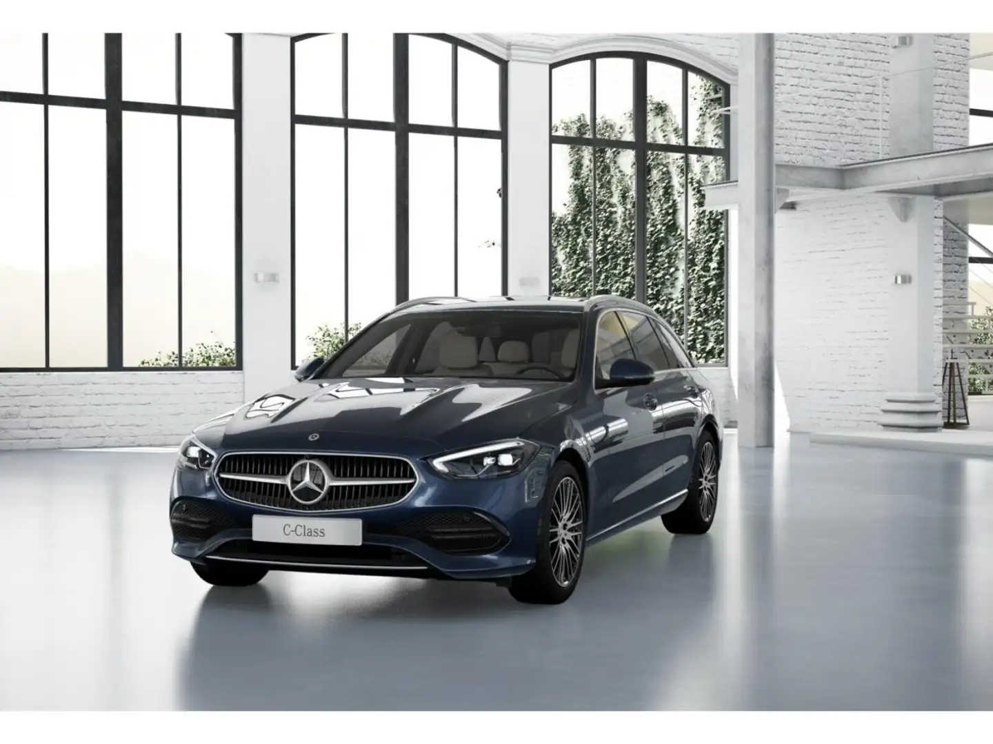 Mercedes-Benz C 180 T-Modell +MBUX+Avantgarde+AHK+SpurW+LED+LM Blau - 1