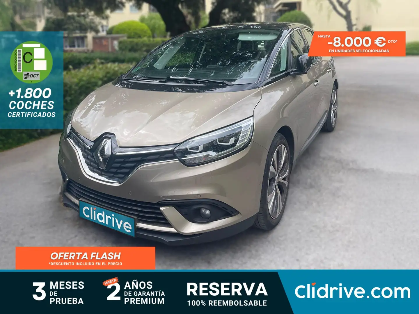Renault Scenic Limited TCe 103kW (140CV) EDC GPF Żółty - 1
