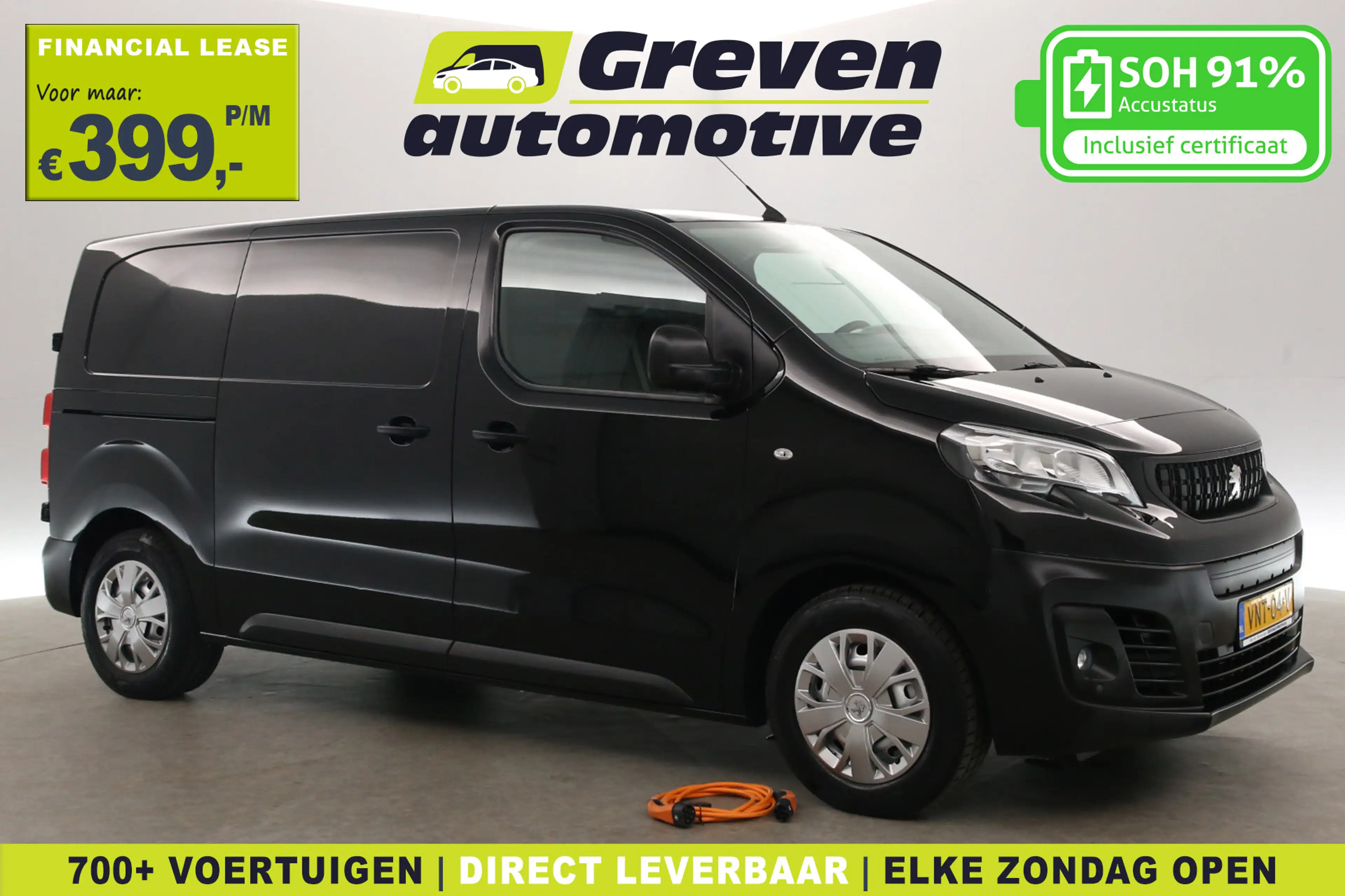 Peugeot e-Expert 75 kWh L2H1 | Snelladen | SOH 91% | Airco | Cruise