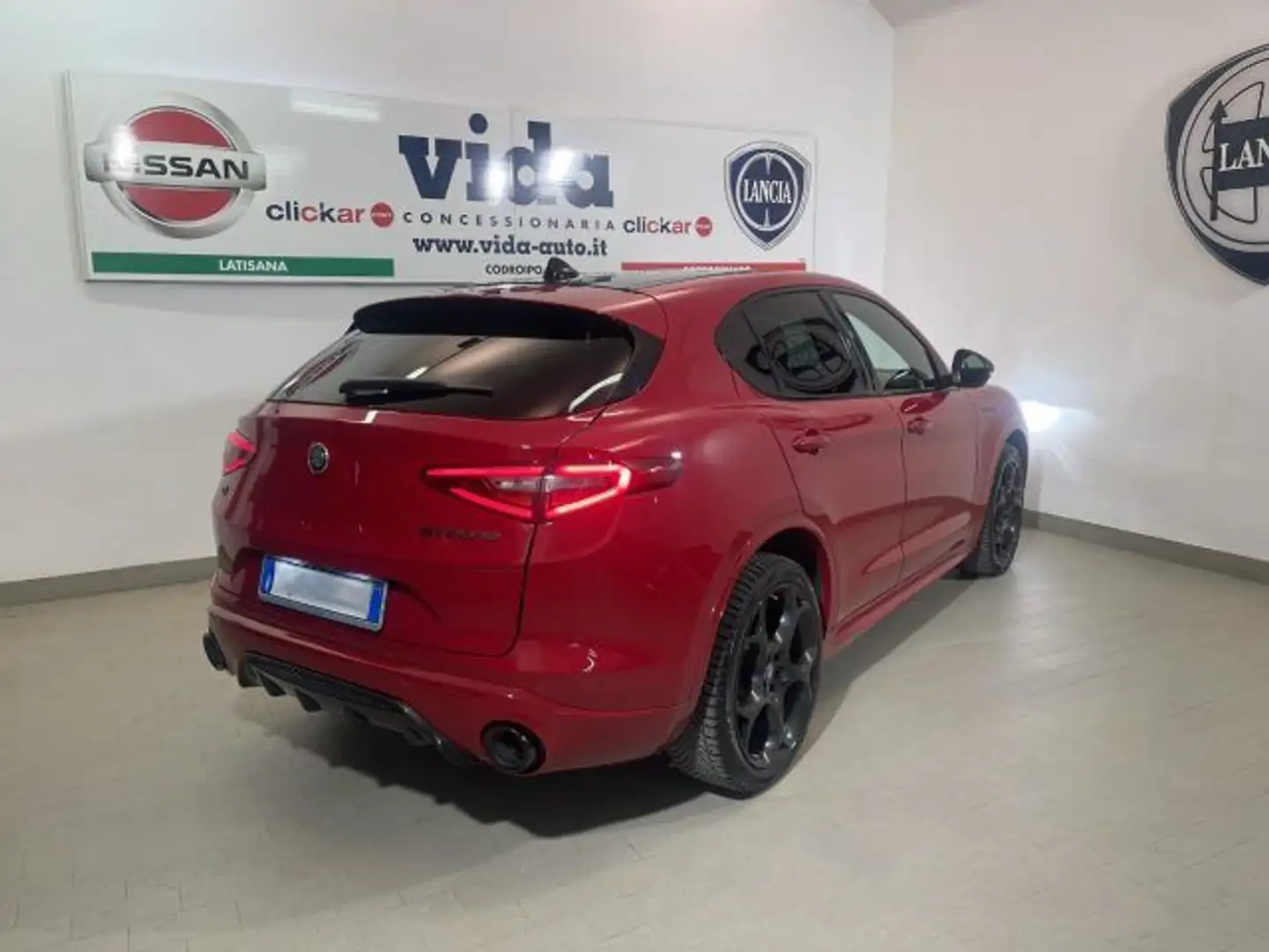 Alfa Romeo Stelvio 2.0 Turbo 280 CV AT8 Q4 Veloce 6000 EURO OPT!! Rosso - 2