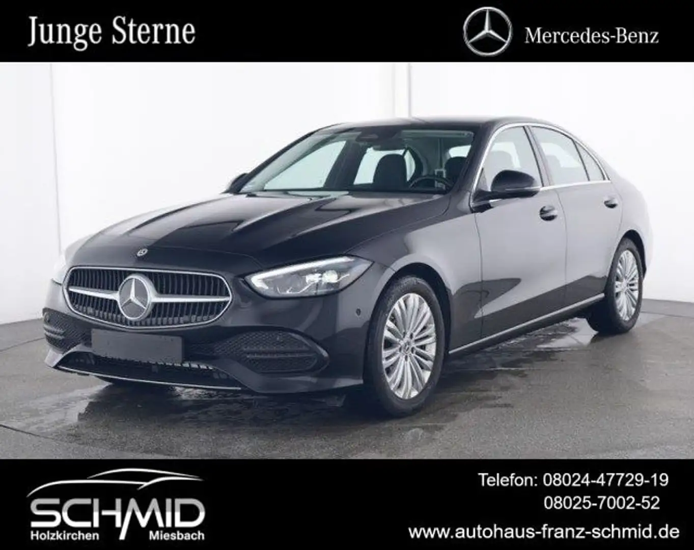 Mercedes-Benz C 180 Avantgarde Advanced Winter Kamera Spurhalt Noir - 1