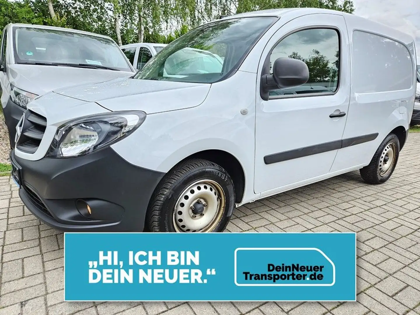 Mercedes-Benz Citan 108 CDI AC|KAM|AHK|1.HD|SERV+BREMS+TÜVneu Weiß - 1