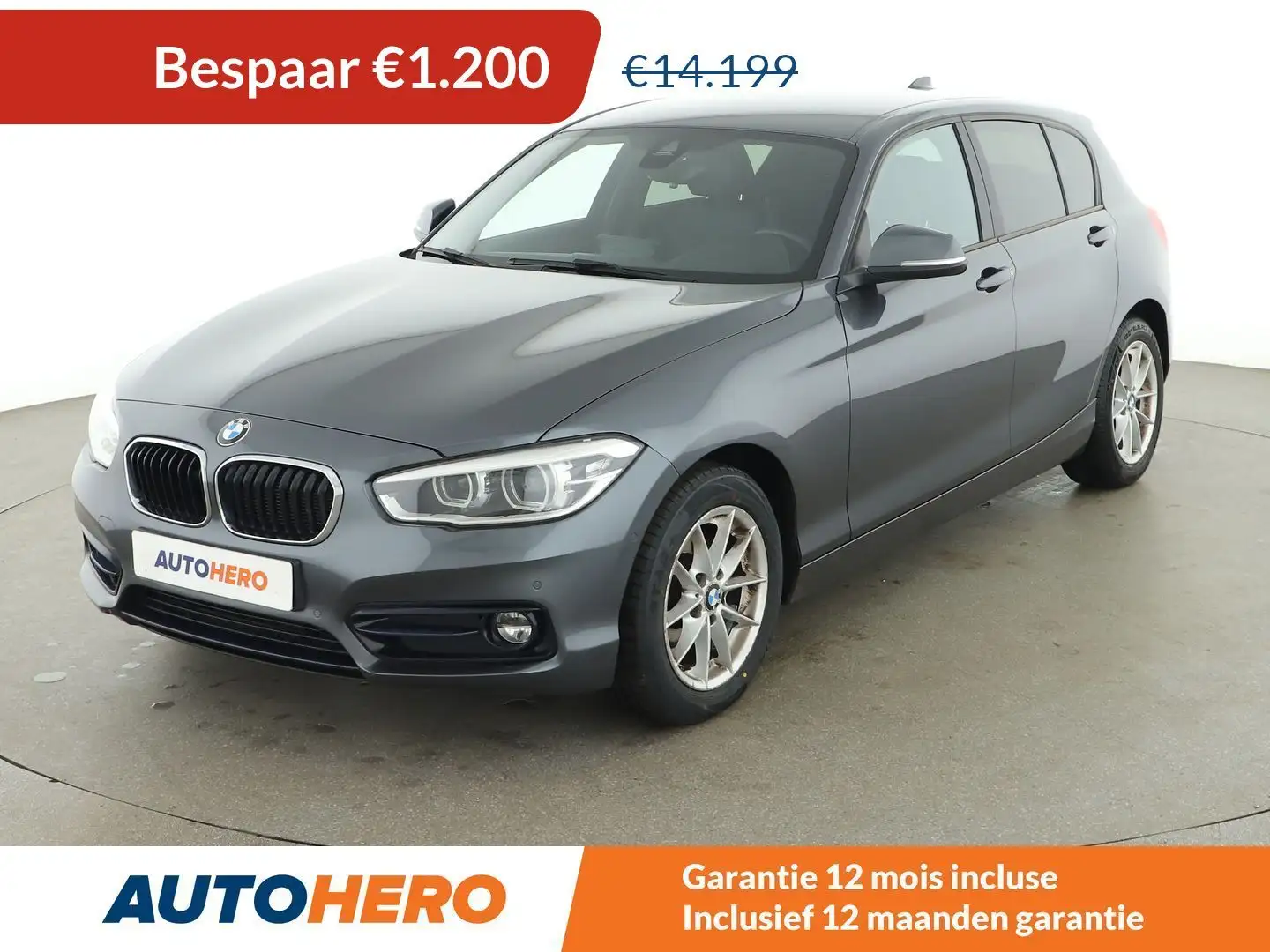 BMW 116 116i Sport Line Gris - 1