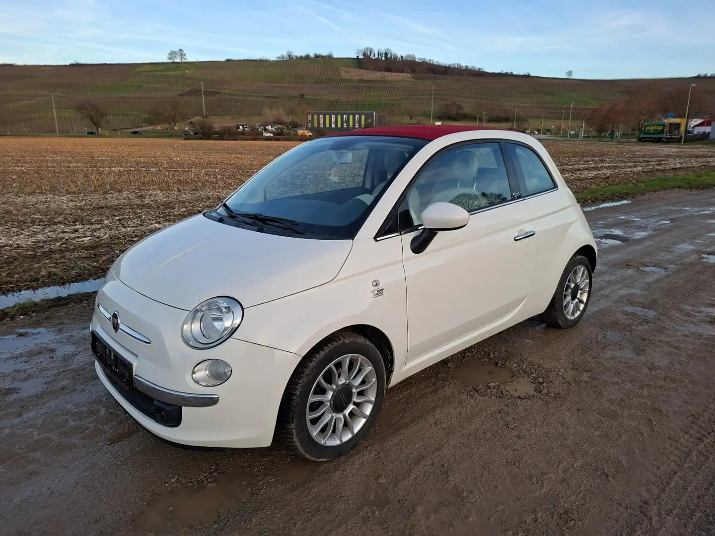 Fiat 500 Lounge Weiß - 1