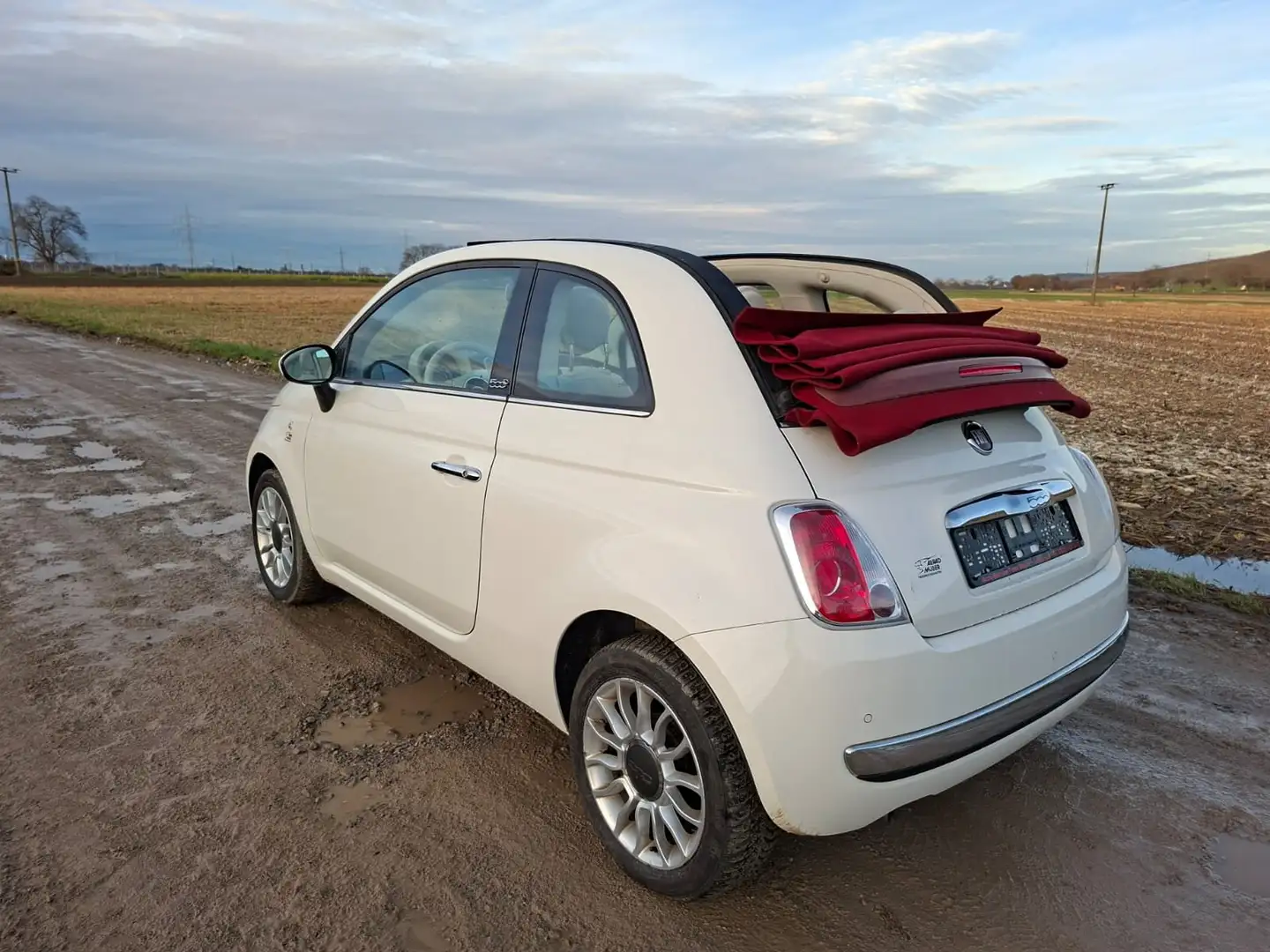 Fiat 500 Lounge Weiß - 2