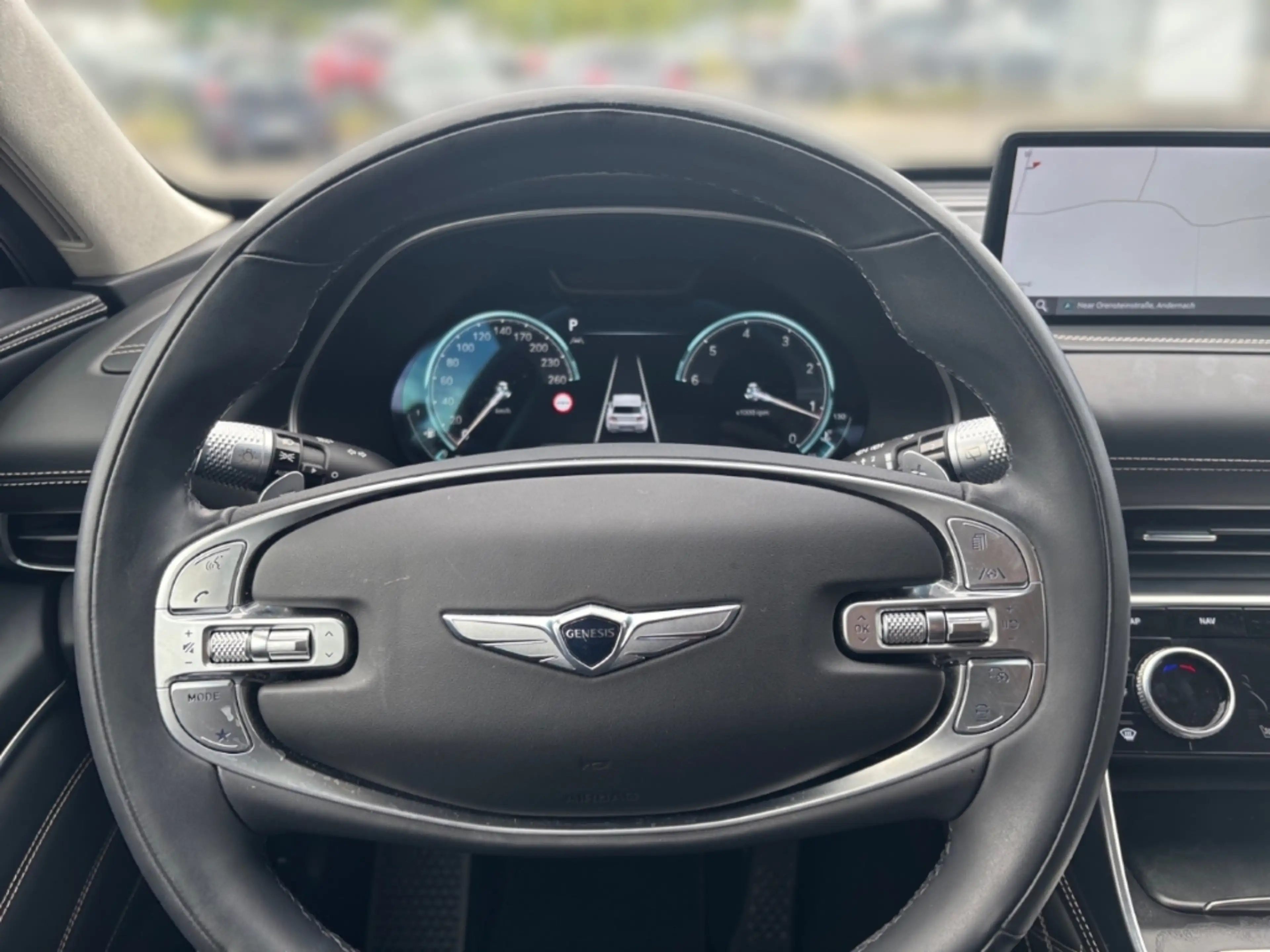 Genesis GV80 Luxus Plus 4WD HUD AD El. Fondsitzverst. Monitore — photo 9