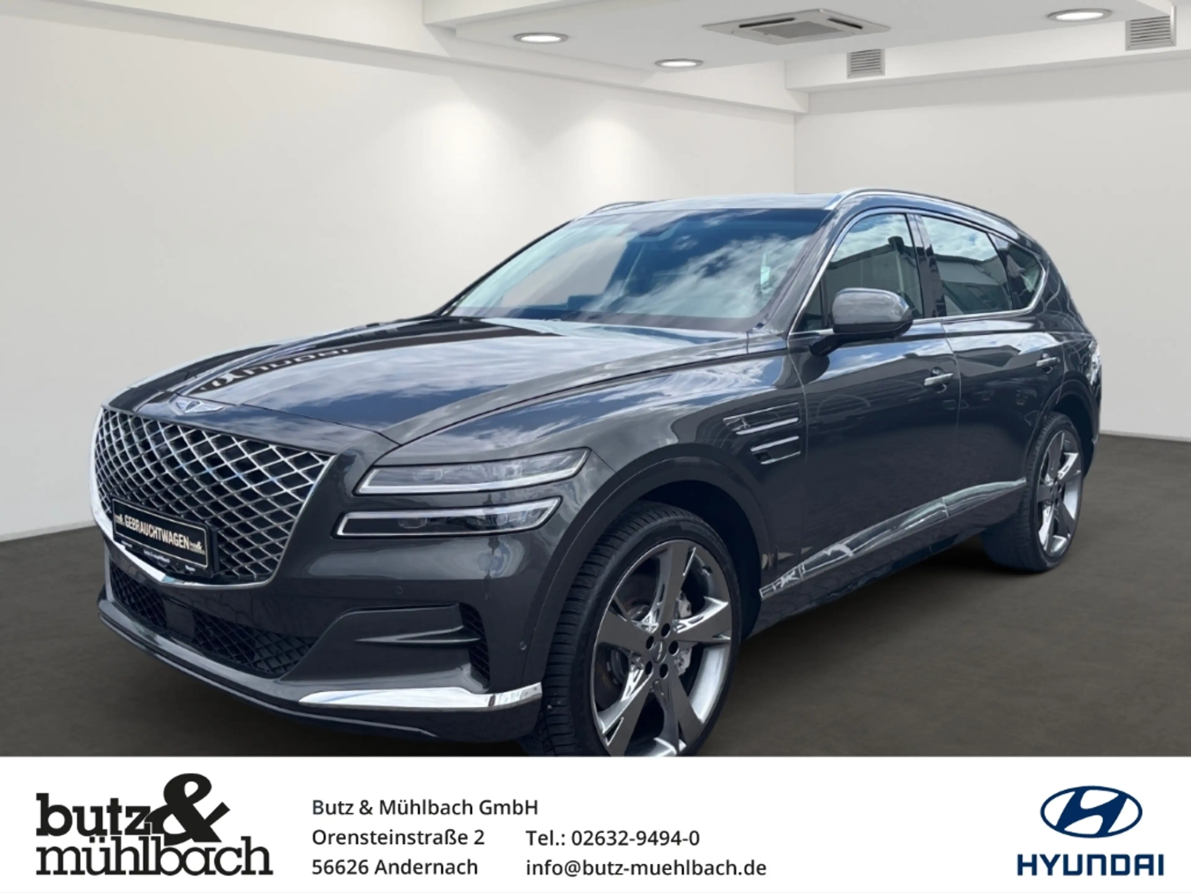 Genesis GV80 Luxus Plus 4WD HUD AD El. Fondsitzverst. Monitore