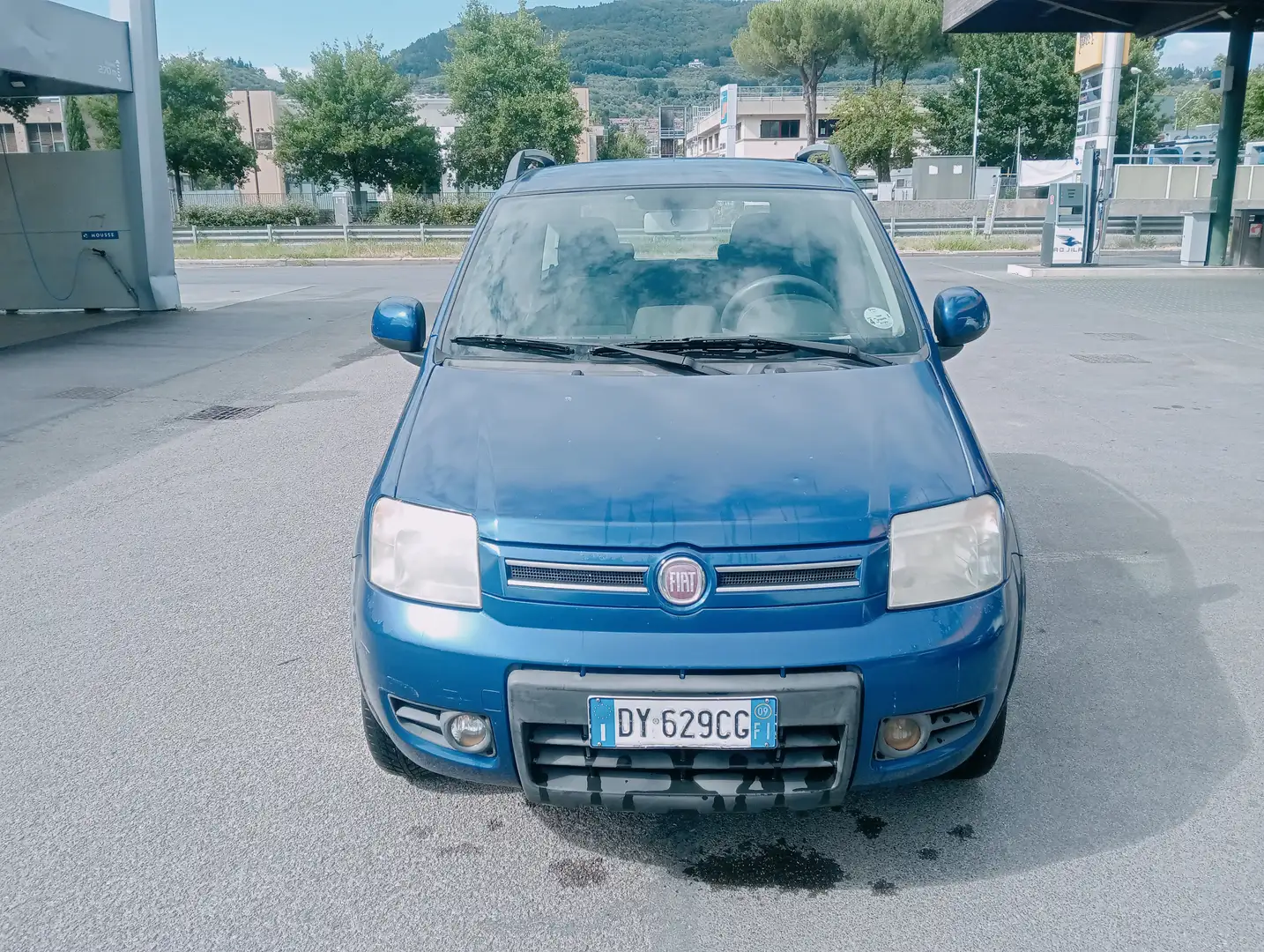 Fiat Panda Panda II 2003 1.3 mjt 16v Climbing 4x4 Blauw - 2