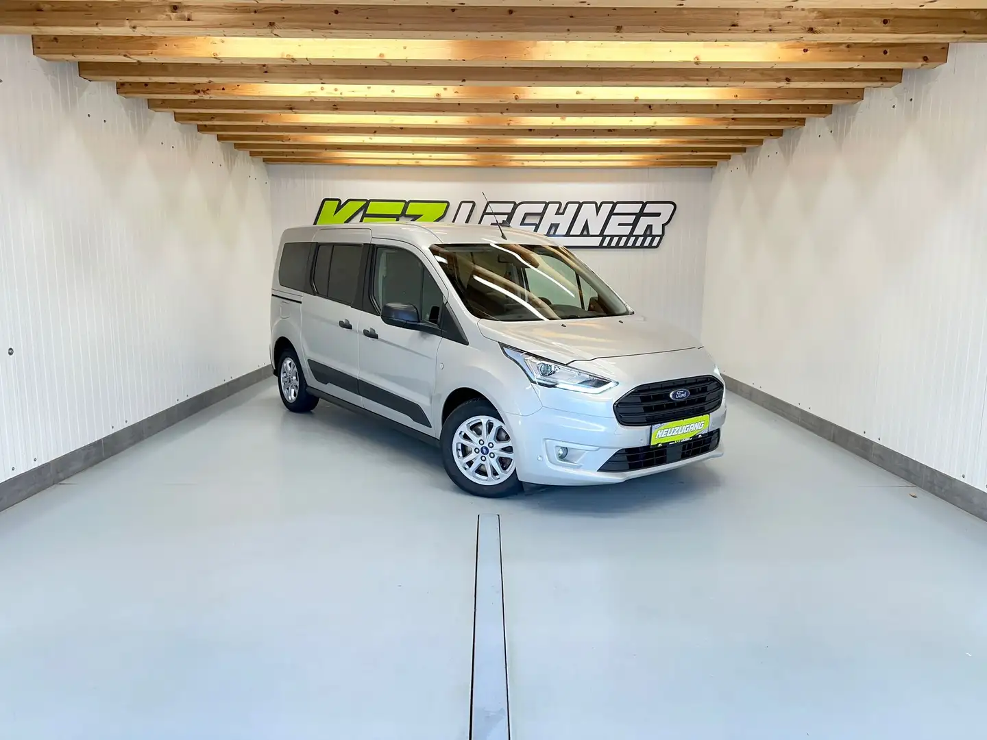 Ford Transit Connect TransitConnect 1.5 EcoBl. 230 L2 "NAVI*SITZH*PDC* Silber - 1