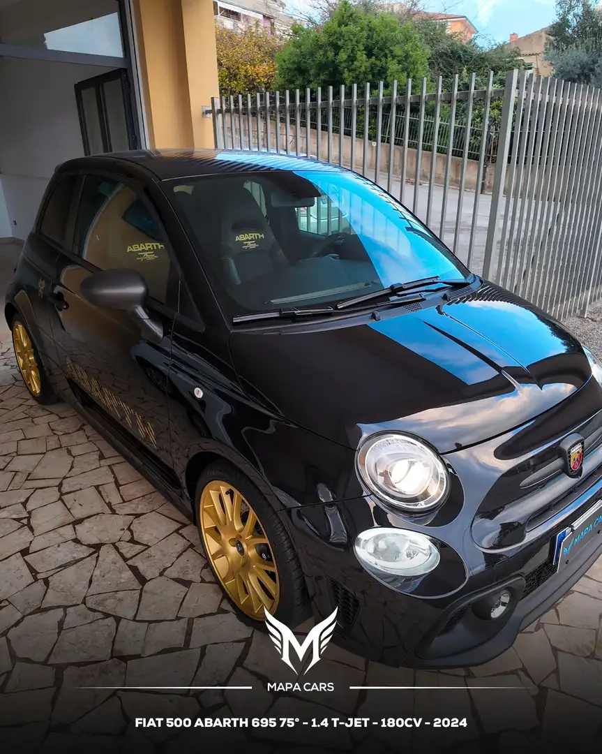 Fiat 500 Abarth 695 1.4 Turbo T-Jet 180 CV 75° Anniversario Schwarz - 2