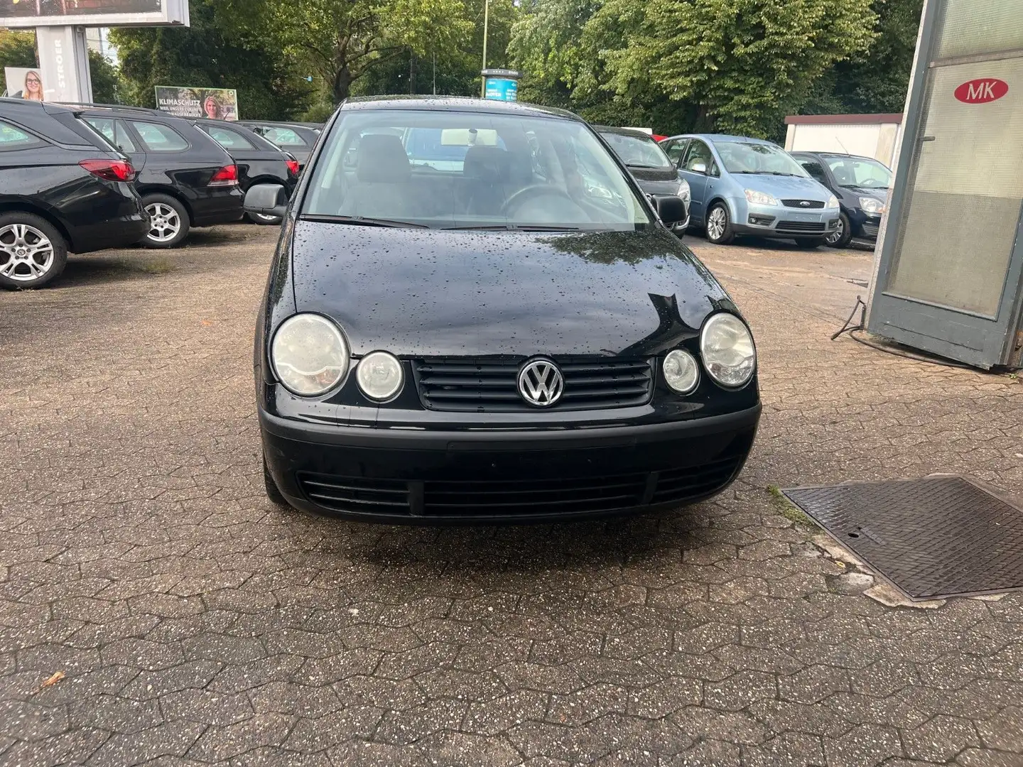 Volkswagen Polo 1.2 Klima-E Fenster-ABS-ASR-Airbags Schwarz - 2