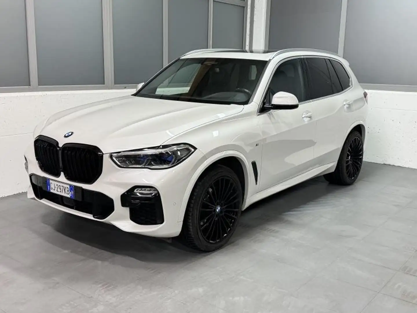 BMW X5 x-drive 48V 30d M Sport Laser Pano Gancio HUD ACC Bianco - 1