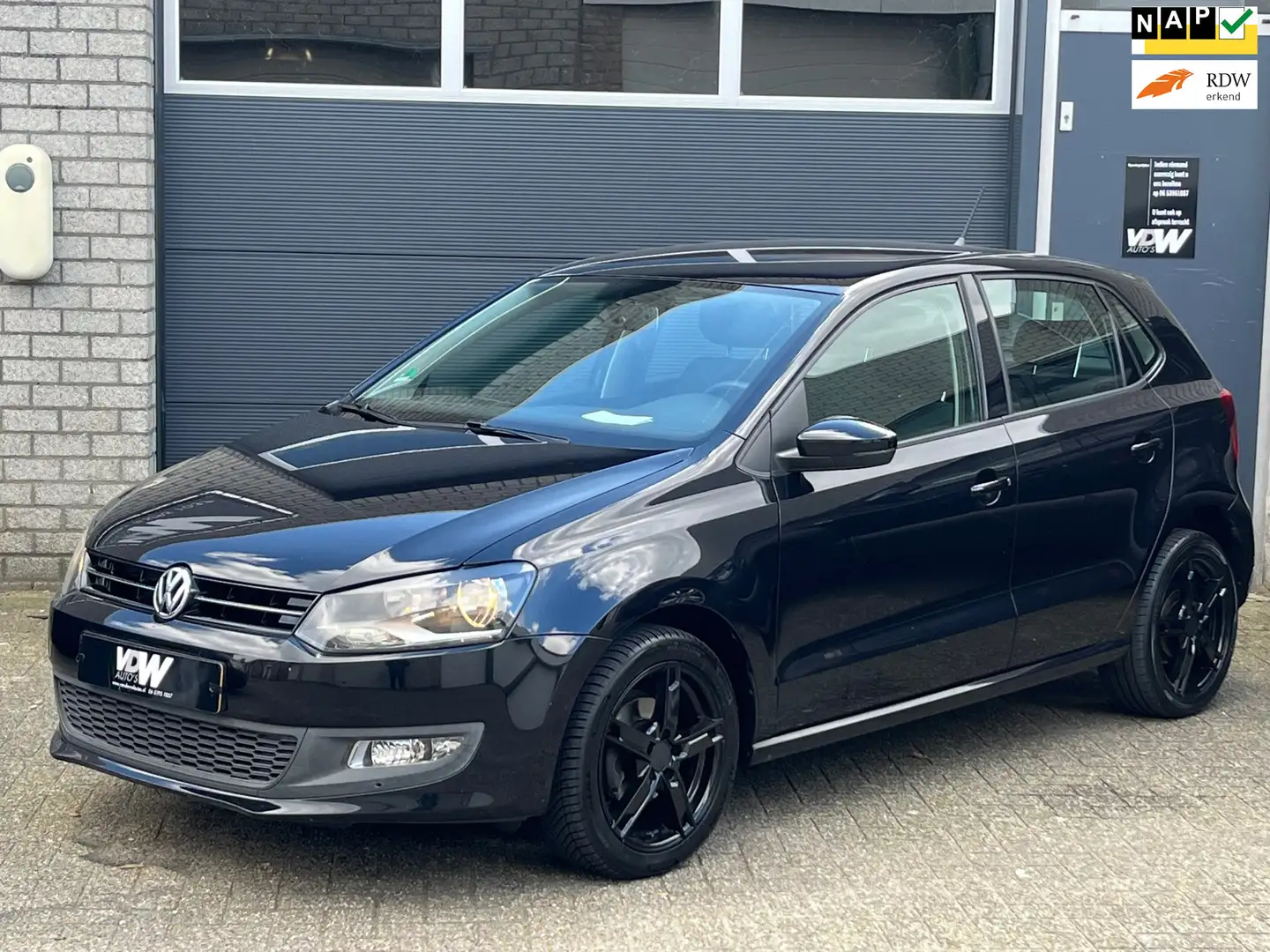 Volkswagen Polo 1.4-16V Comfortline automaat NL auto N.A.P. Noir - 1