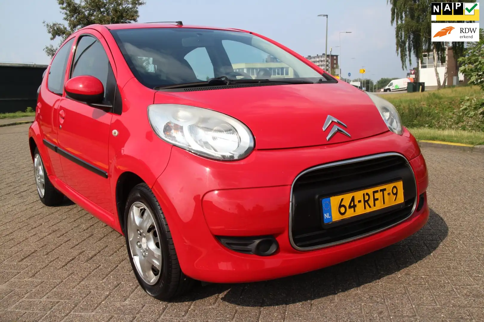 Citroen C1 1.0-12V Selection Rood - 1