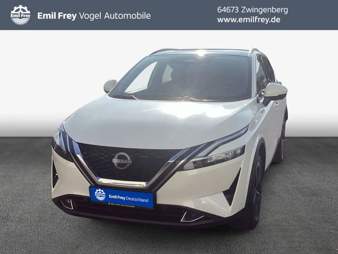 Nissan Qashqai 1.3 DIG-T MHEV Xtronic Tekna+ Weiß - 1