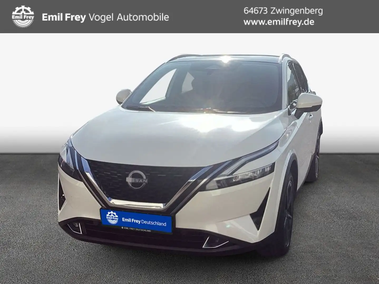 Nissan Qashqai 1.3 DIG-T MHEV Xtronic Tekna+ Weiß - 1