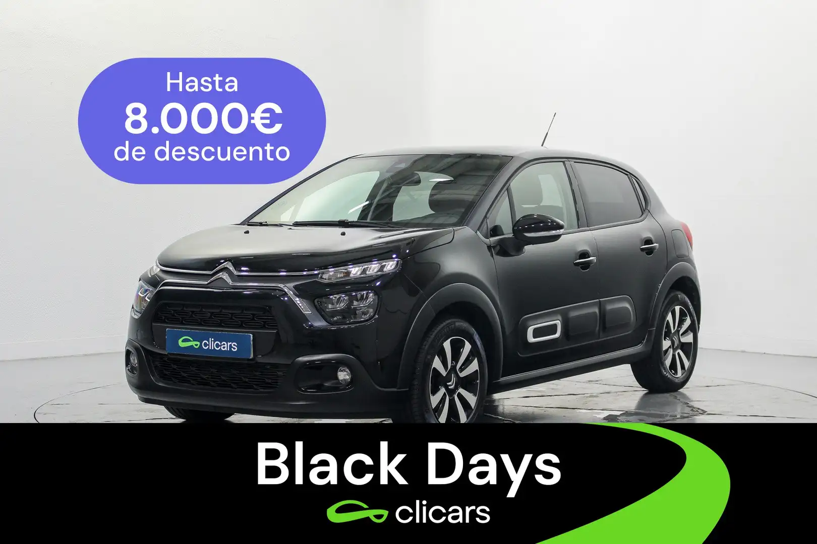 Citroen C3 Origin 1.2 PureTech S&S Max EAT6 110 Noir - 1