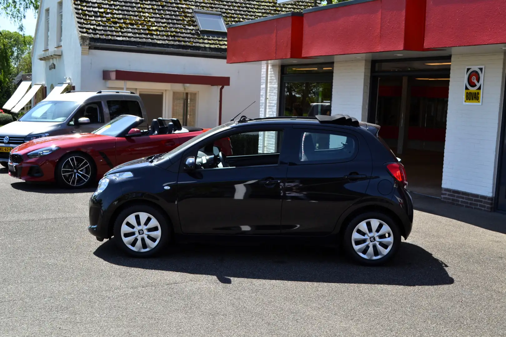 Citroen C1 1.0 VTi Airscape Feel. Airco, Open dak, Led, NL ge Noir - 2