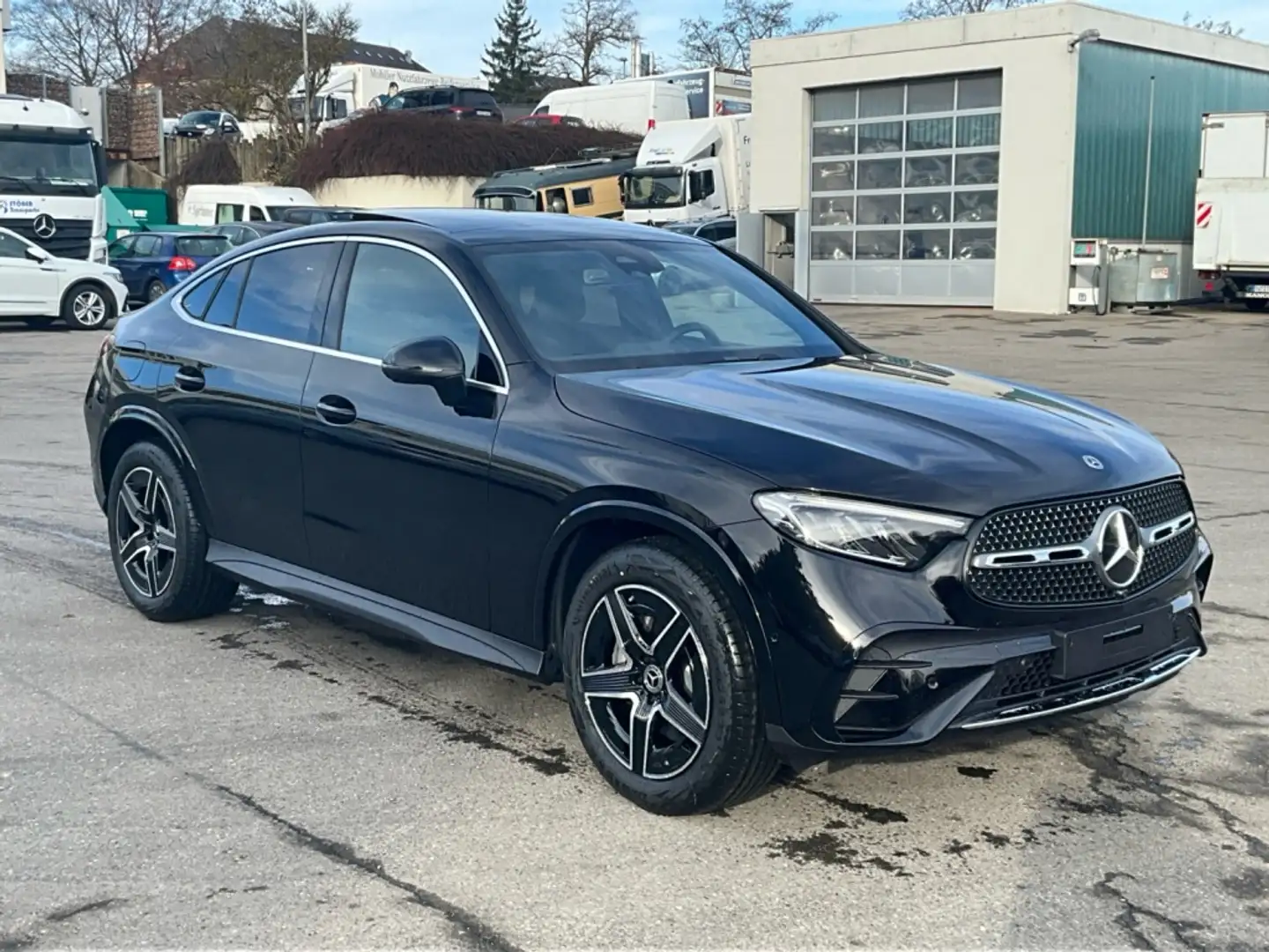 Mercedes-Benz GLC 220 d 4M Coupe AMG+AMBIENTE+DISTRO+MEMORY Noir - 2