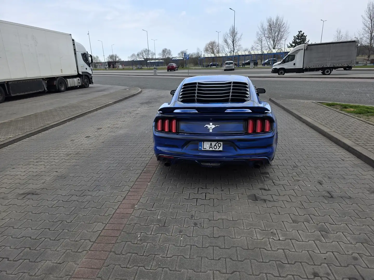 Ford Mustang 3,7 v6 Blauw - 2