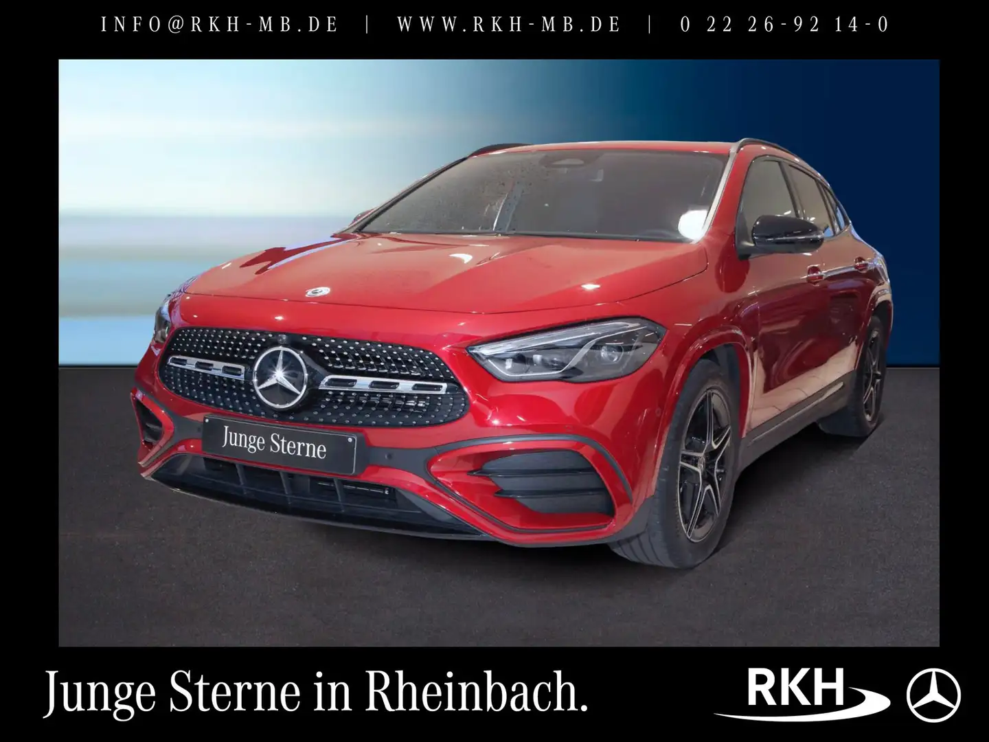 Mercedes-Benz GLA 200 GLA 200 AMG Line Night/360°/Multibeam/Totw/Memor Rot - 1
