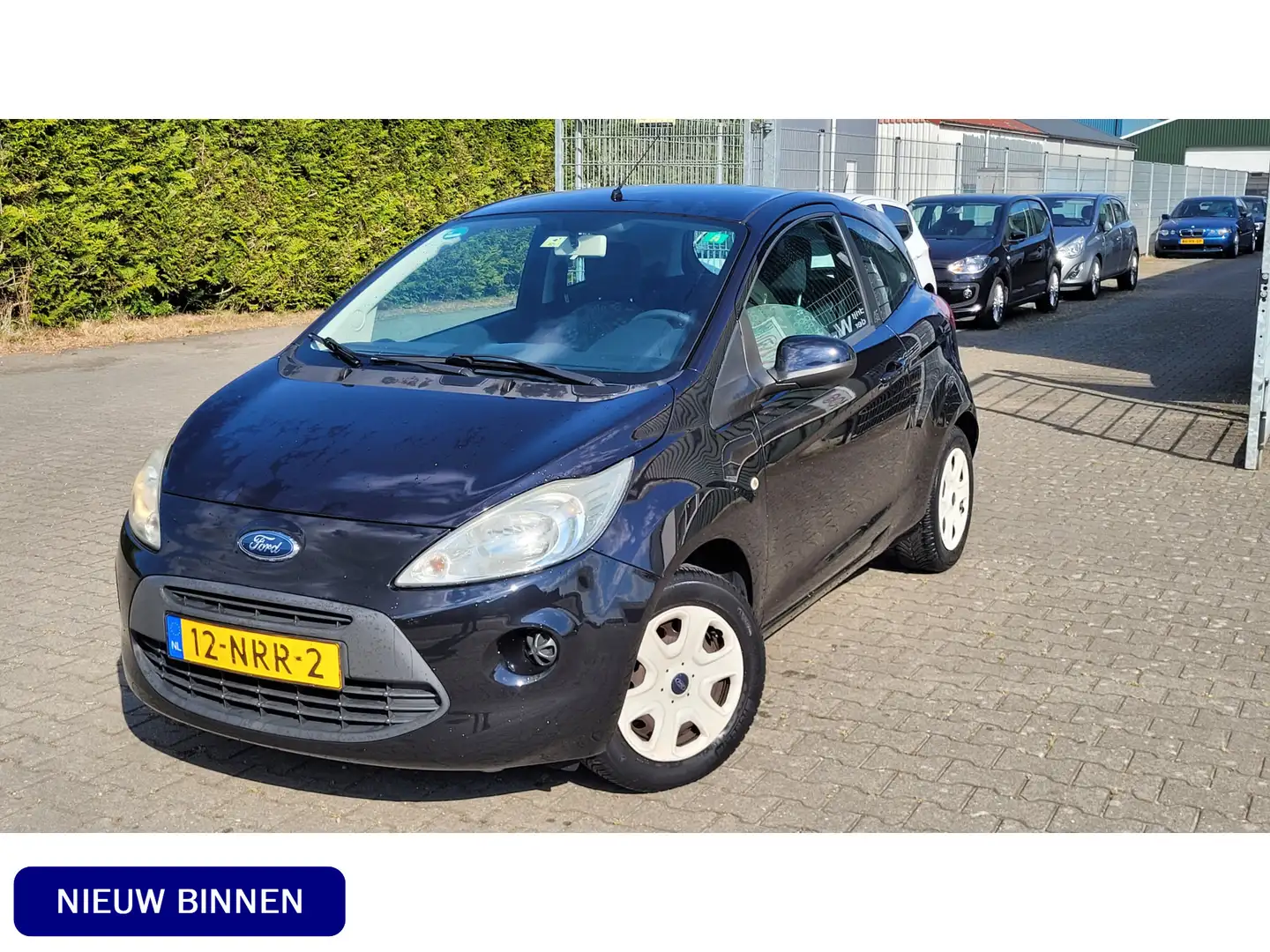 Ford Ka/Ka+ 1.2 Cool&Sound AIRCO 2e Eigenaar Nero - 1