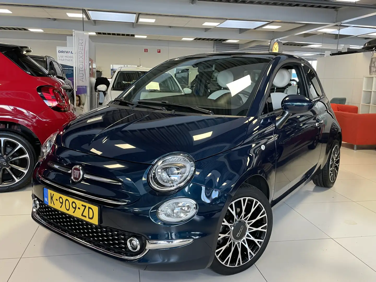 Fiat 500 1.0 Hybrid Star | Climate Control | Apple/Android Blau - 1