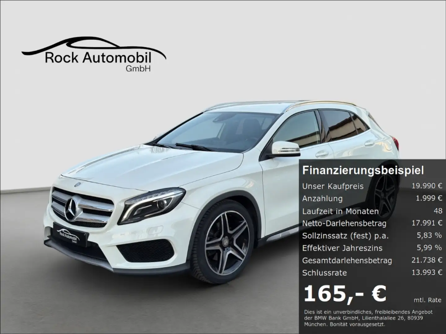 Mercedes-Benz GLA 250 AMG Line Rückfahrkamera *Garantie* Weiß - 1