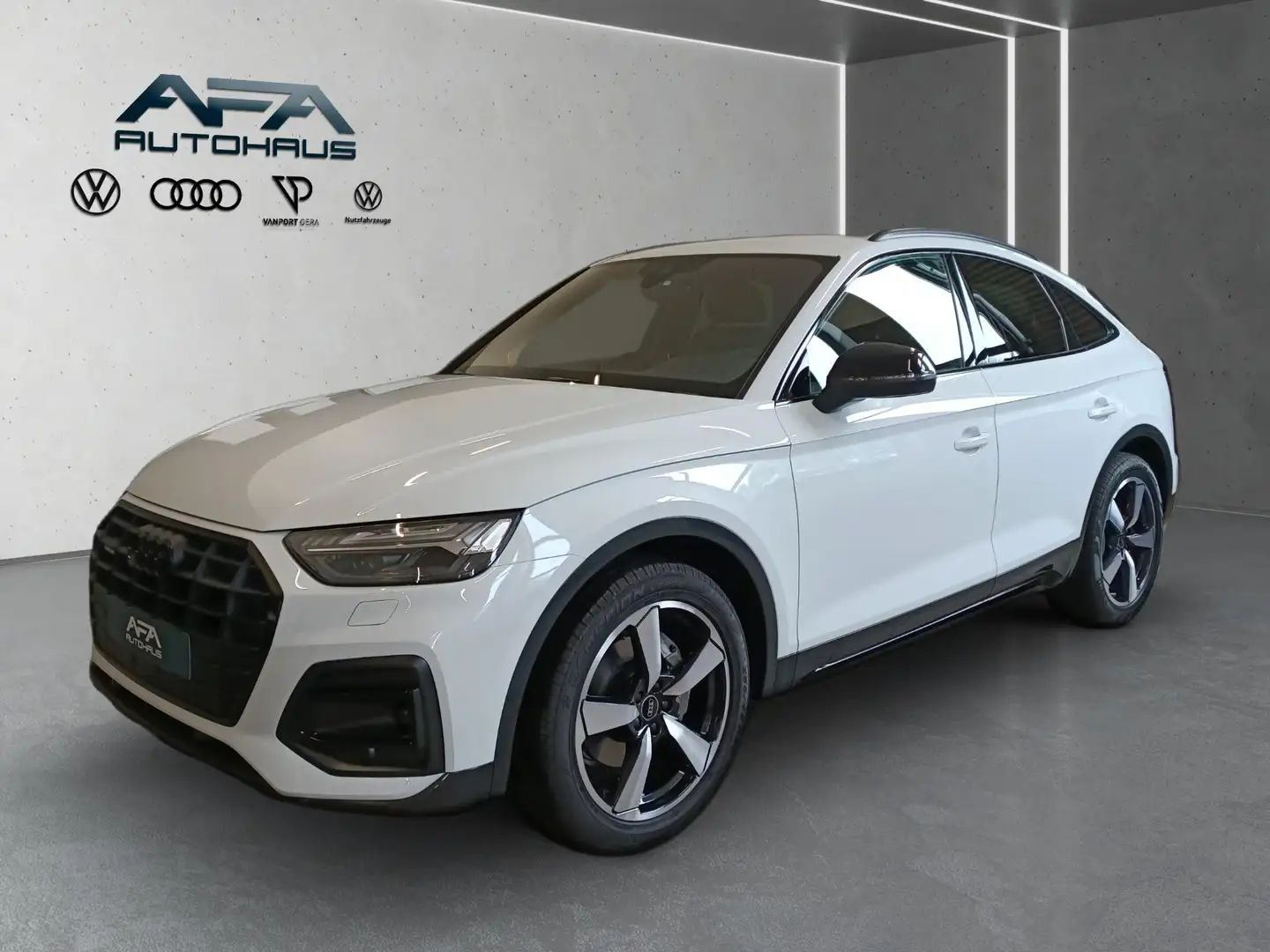 Audi Q5 Sportback 40 TDI quattro Matrix*Opt.schw.*AHK Weiß - 2