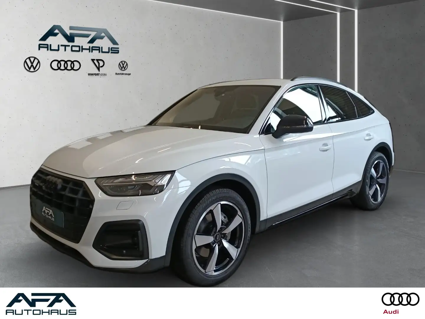 Audi Q5 Sportback 40 TDI quattro Matrix*Opt.schw.*AHK Weiß - 1