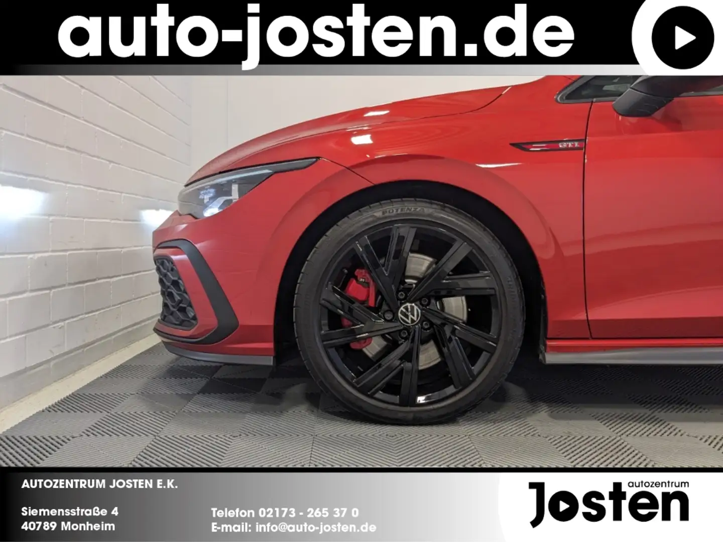 Volkswagen Golf GTI PANO AHK NAVI ACC LED VIRTUAL Rot - 2