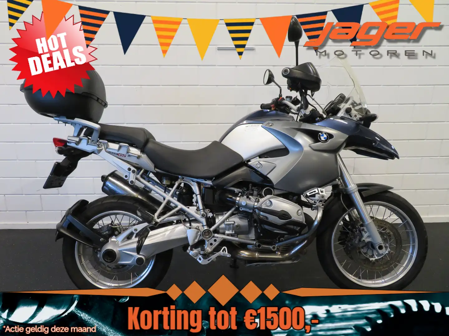 BMW R 1200 GS SPAAKWIELEN HISTORIE+ Blauw - 1