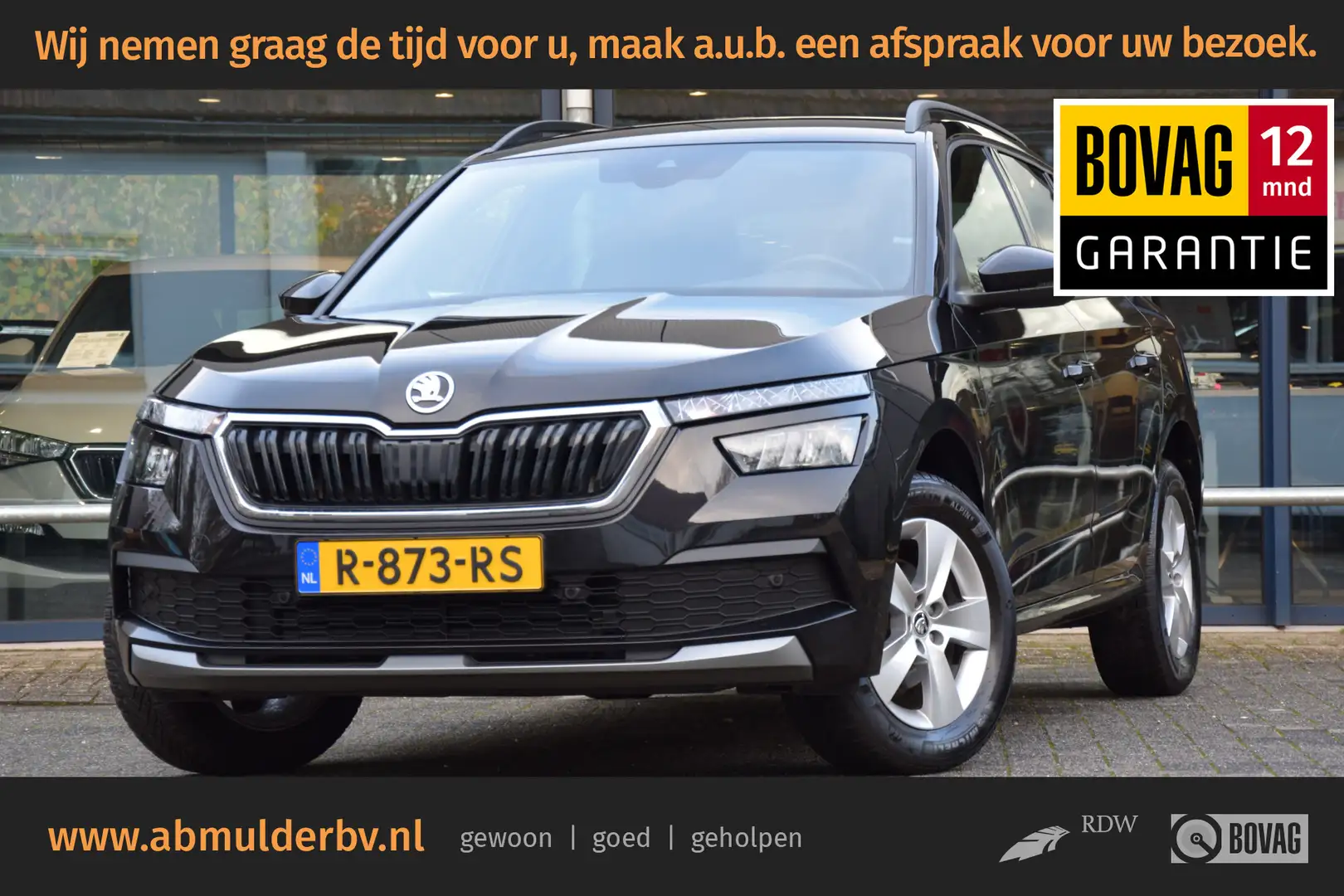 Skoda Kamiq 1.0 TSI 110PK Sport Business | Org. NL | BOVAG Gar Negro - 1