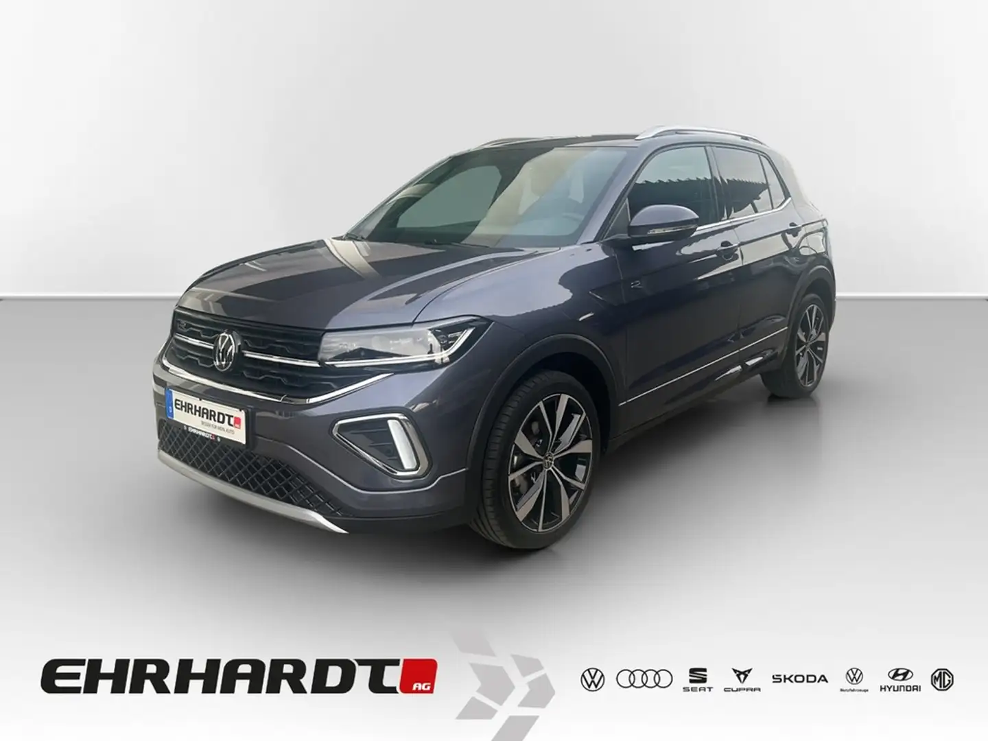 Volkswagen T-Cross 1.5 TSI DSG R-Line AHK*LED*NAV*SHZ*ACC*PARKLENK... Grau - 1