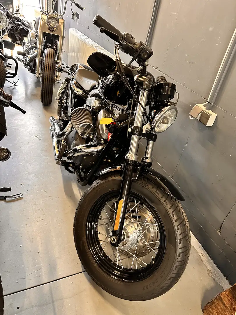 Harley-Davidson Sportster 1200 Forty Eight Negru - 1