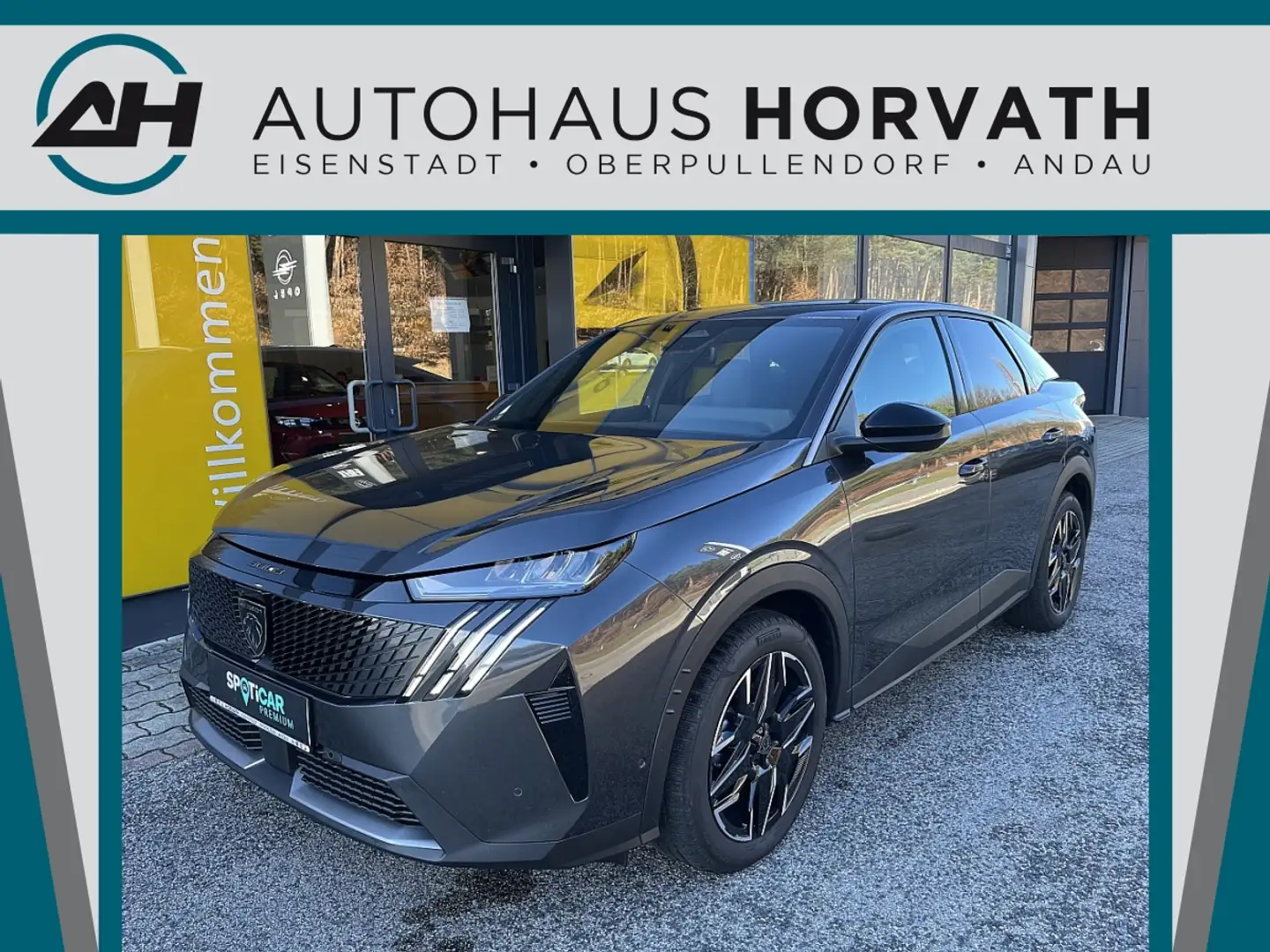 Peugeot 3008 Hybrid 145 e-DCS6 Allure!TOP ANGEBOT! Grau - 1