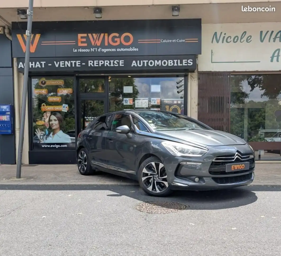 DS Automobiles DS 5 2.0 e-hdi citroen ds5 hybrid4 airdream executive b Grau - 1