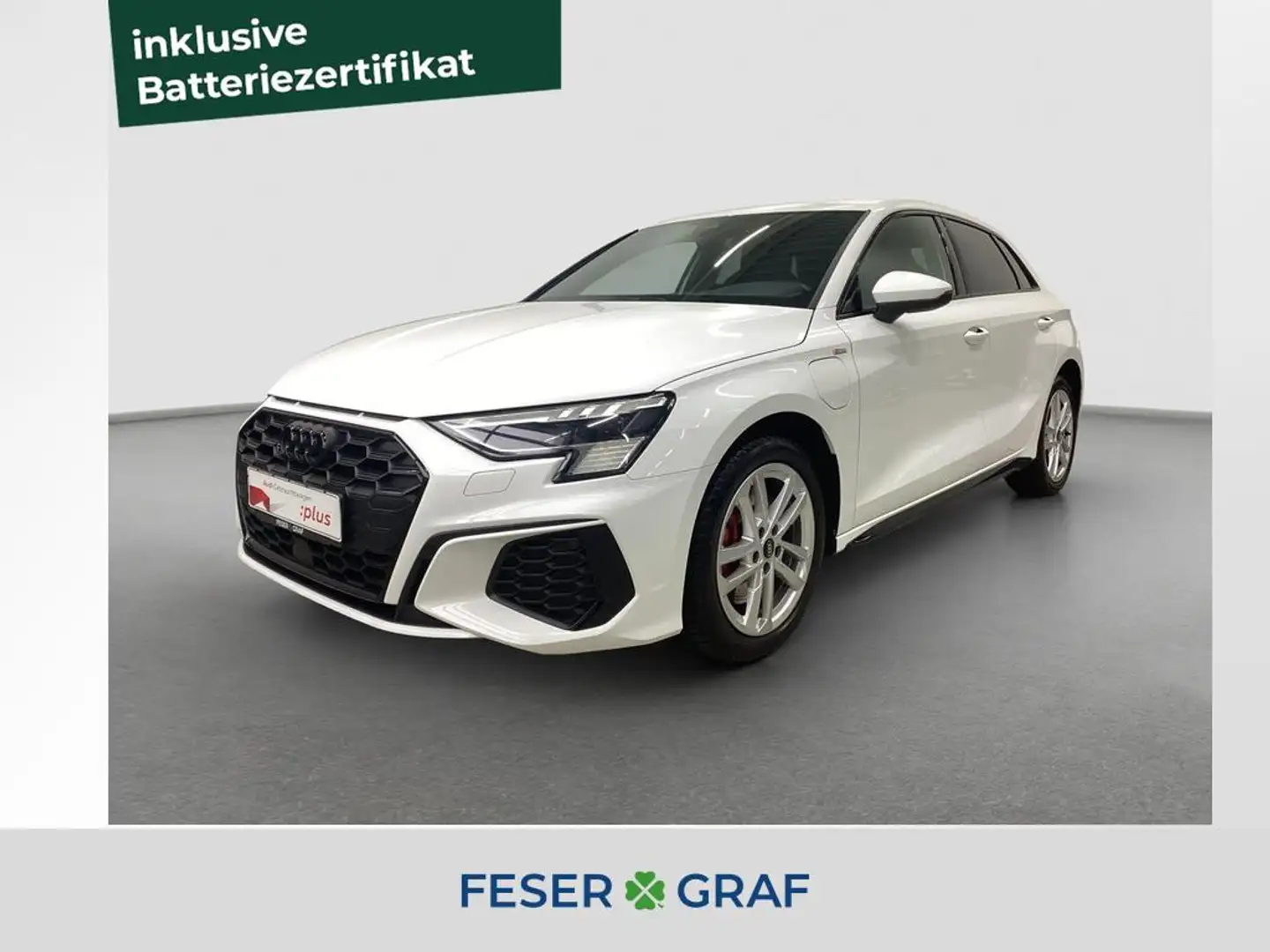 Audi A3 45 TFSIe Hybrid Matrix Leder Kamera Weiß - 1