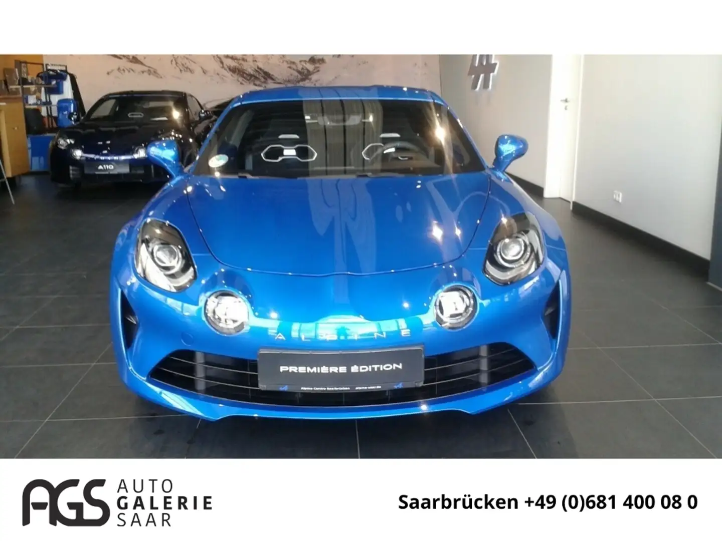 Alpine A110 PREMIERE EDITION bleue alpine Blue - 1