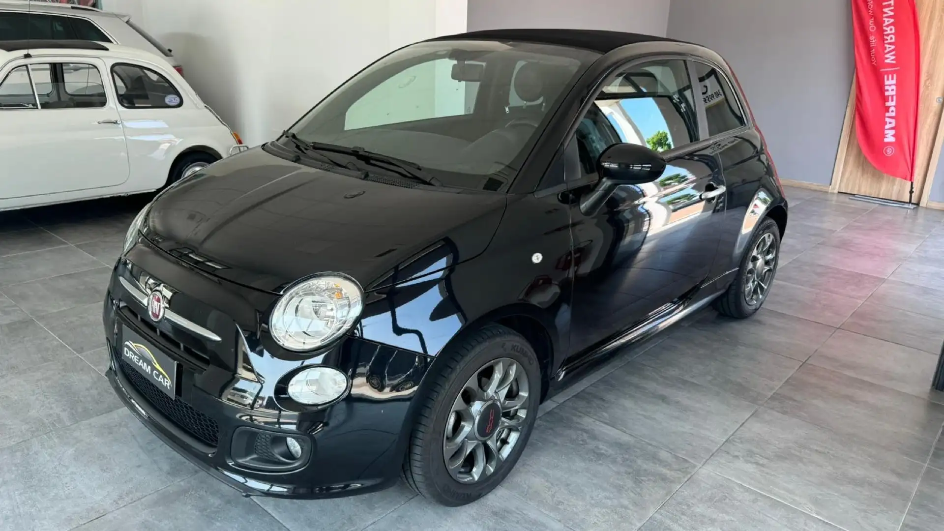Fiat 500C 500C 1.2 S 69cv cabrio NEOPATENTATI Negro - 2